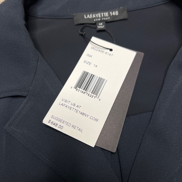 Long dress Lafayette 148 new - Picture 8 of 9